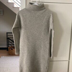 Madewell gray sweater dress
